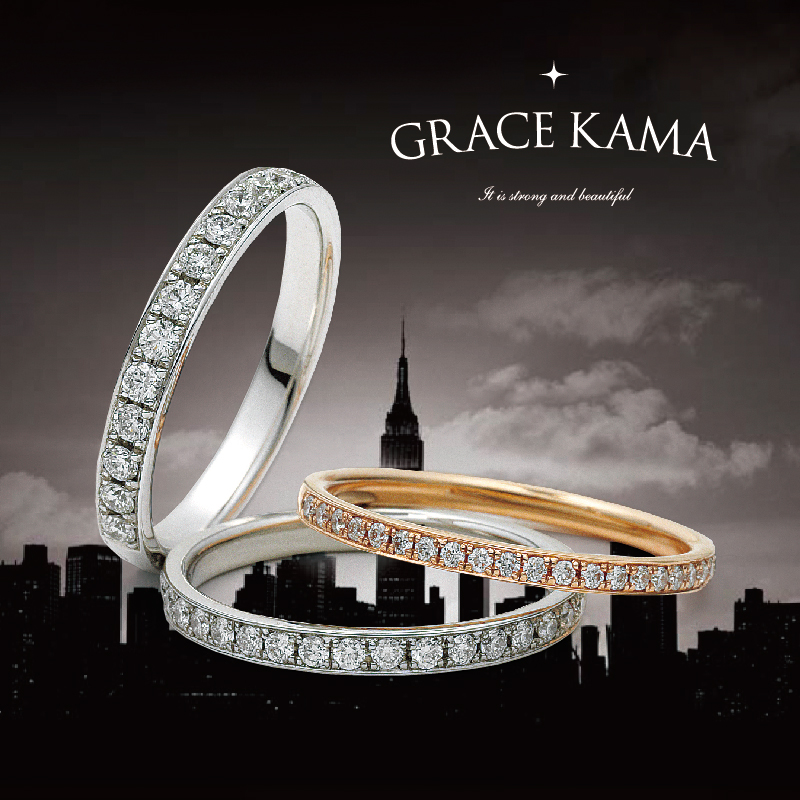 神戸三ノ宮の鍛造製法の結婚指輪特集アップタウンニューヨーク