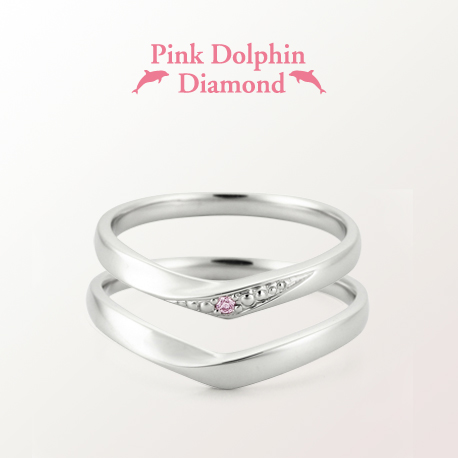 神戸三ノ宮で探すペアで10万円で叶う結婚指輪ブランドでPink Dolphin Diamond