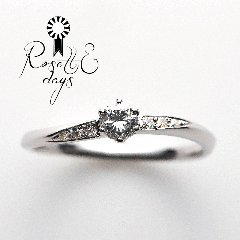 姫路でプロポーズにおすすめの細身でおしゃれな婚約指輪ロゼットデイズのタイム