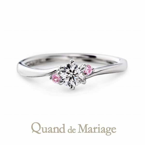 高砂市で人気の婚約指輪デザイン「QuanddeMariage」