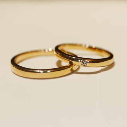 神戸三ノ宮で早く届く結婚指輪でgardenhandmade（手作り結婚指輪）
