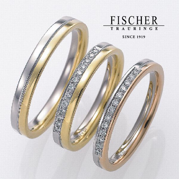 宍粟市で人気の結婚指輪「FISCHER」③