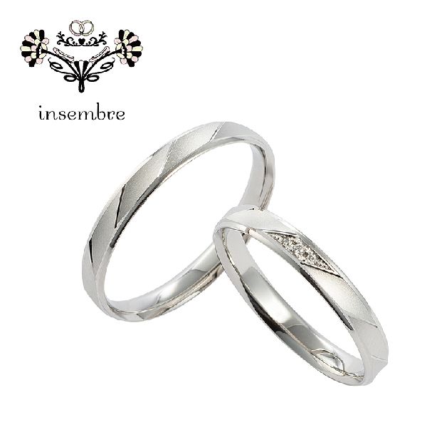 明石市で人気の結婚指輪「insembre（インセンブレ）」