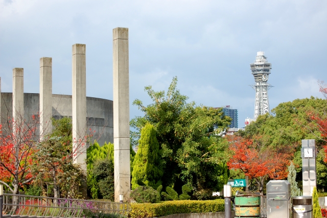 公園でプロポーズ天王寺公園