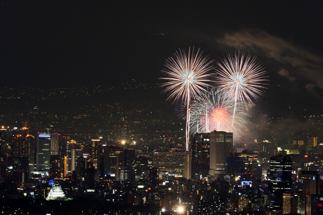 天神祭奉納花火　（大阪）