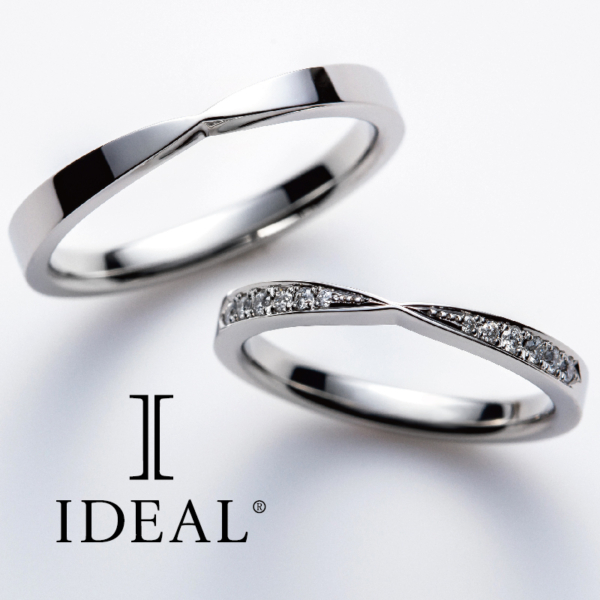 姫路で人気の鍛造製法の結婚指輪IDEAL plus fortのミニョン