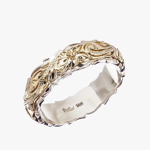 人気ハイブランドに勝る！海外ブランドの婚約指輪・結婚指輪ブランド　MaxiのTWO-TONE Ring(ツートーンリング)6mm/4mm