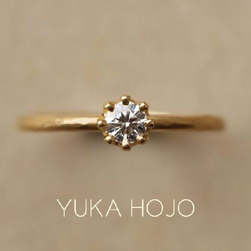 神戸で人気なYUKA HOJOの婚約指輪でCapriカプリ