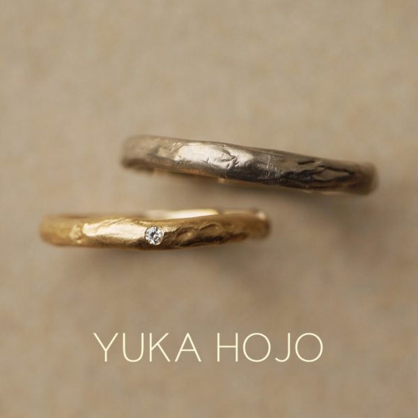 神戸で人気なYUKA HOJOの結婚指輪でMango treeマンゴーツリー