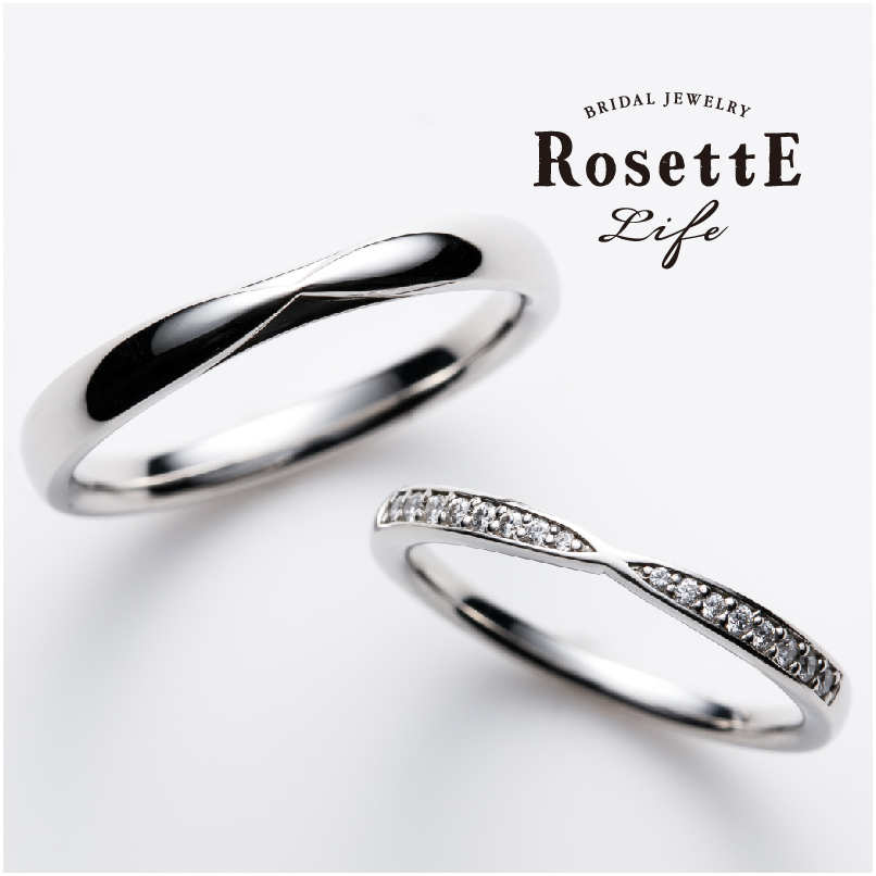 ダイヤモンドにこだわった結婚指輪RosettELife3