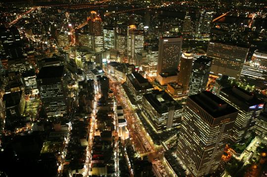 大阪でおすすめなプロポーズスポットのヘリコプタークルージング