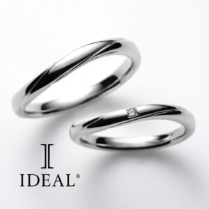 高純度プラチナで作られている結婚指輪ブランドIDEAL AMOUR
