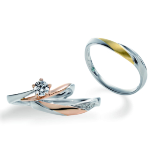 天王寺でおすすめなかわいい婚約指輪＆結婚指輪ブランドのラパージュのナンフェア